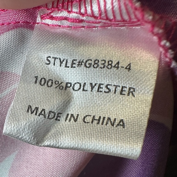 JODIFL Pink and Purple Abstract Button Down Shirt - Picture 5 of 7